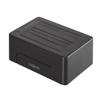 LogiLink Quickport - HDD-Dockingstation - 2,5" / 3,5" gemeinsam genutzt (6,4 cm/8,9 cm gemeinsam genutzt)