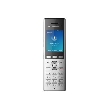 Grandstream WP820 - IP Phone - Nero - Argento - Cornetta wireless - Android - 2 linee - 500 voci