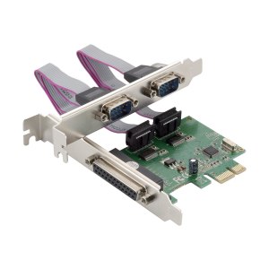 Conceptronic SPC01G - Adapter Parallel/Seriell - PCIe -...