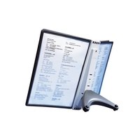 DURABLE SHERPA SOHO - Displaytafelsystem - geeignet für Wandmontage, Desktop - 5 Fächer - für A4 - Schwarz