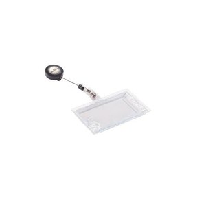 DURABLE - Kartenhalter - für 54 x 85 mm - Clip -...