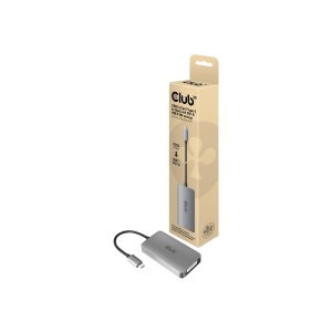 Club 3D Videoadapter - 24 pin USB-C männlich zu DVI-I weiblich