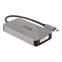 Club 3D Videoadapter - 24 pin USB-C männlich zu DVI-I weiblich