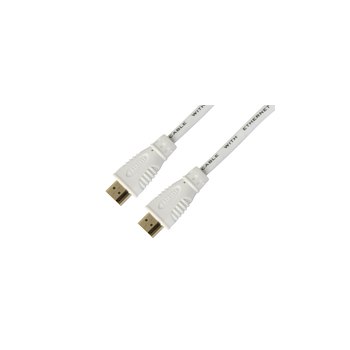 Techly ICOC-HDMI-4-030NWT - 3 m - HDMI Type A (Standard) - HDMI Type A (Standard) - 3D - Audio Return Channel (ARC) - White