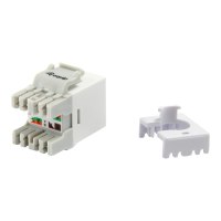 equip Pro - Keystone Jack - RJ-45 - weiß (Packung mit 8)