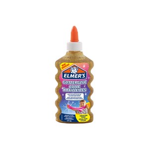 Elmers - Glitzer-Klebstoff - 177 ml - Gold - nicht permanent