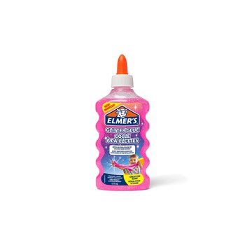 Elmers - Glitzer-Klebstoff - 177 ml - pink - nicht permanent