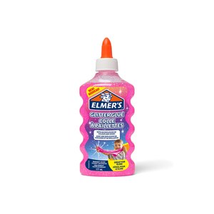 Elmers - Glitzer-Klebstoff - 177 ml - pink - nicht permanent