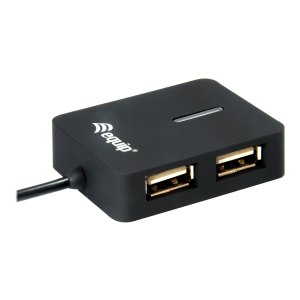 Equip Life 4-Port Travel USB Hub - Hub - 4 x USB 2.0