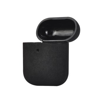 TERRATEC Air Box - Tasche für Kopfhöhrer - Polycarbonat - schwarzer Stoff - für Apple AirPods (1. Generation, 2. Generation)