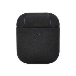 TERRATEC Air Box - Tasche für Kopfhöhrer - Polycarbonat - schwarzer Stoff - für Apple AirPods (1. Generation, 2. Generation)