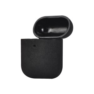 TerraTec Air Box - Tasche für Kopfhöhrer - Polycarbonat - schwarzer Stoff - für Apple AirPods (1. Generation, 2. Generation)