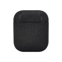 TERRATEC Air Box - Tasche für Kopfhöhrer - Polycarbonat - schwarzer Stoff - für Apple AirPods (1. Generation, 2. Generation)