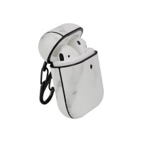 TERRATEC Air Box - Tasche für Kopfhöhrer - Polycarbonat - Marble - für Apple AirPods (1. Generation, 2. Generation)