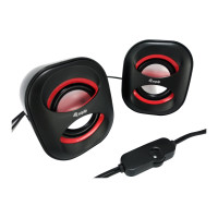 Equip 245331 - 2.0 canali - Cablato - 3 W - 90 - 20 Hz - 40 ? - Nero