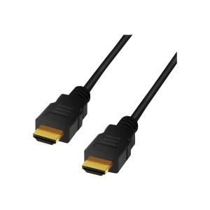 LogiLink HDMI-Kabel mit Ethernet - HDMI männlich zu HDMI männlich