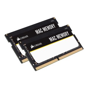 CORSAIR Mac Memory - DDR4 - kit - 32 GB: 2 x 16 GB - SO DIMM 260-PIN - 2666 MHz / PC4-21300 - CL18 - 1.2 V - ungepuffert - non-ECC