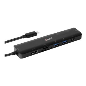 Club 3D USB Type C 7-in-1 Hub - Dockingstation