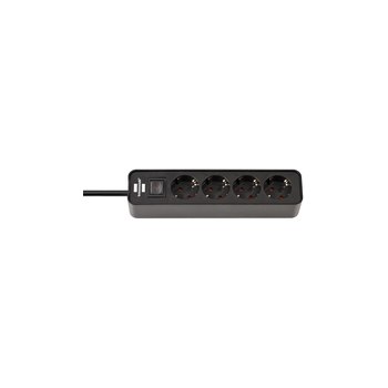 Brennenstuhl 1153240000 - 1.5 m - 5 AC outlet(s) - Indoor - Type F - Type F - IP20