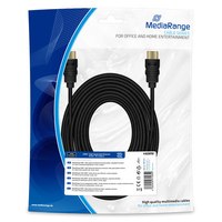 MEDIARANGE MRCS212 - 10 m - HDMI Type A (Standard) - HDMI Type A (Standard) - 10.2 Gbit/s - Black