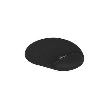 MEDIARANGE MROS250 - Black - Monotone - Fabric - Wrist rest - Non-slip base