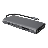 ICY BOX IB-DK4050-CPD - Dockingstation - USB-C