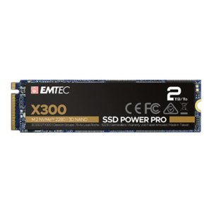 EMTEC Power Pro X300 - SSD - 2 TB - intern - M.2 2280 - PCIe 3.0 x4 (NVMe)