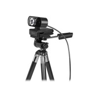 LogiLink HD USB Webcam with Microphone - Webcam - Farbe - 2 MP - 1280 x 720 - 720p - Audio - USB