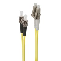 Alogic 1m LC-ST Single Mode Duplex LSZH Fibre Cable 09/125 OS2 - 1 m - LSZH - OS2 - LC - ST - Yellow
