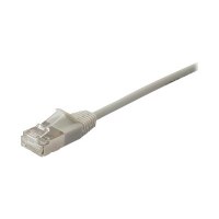 Equip Patchkabel Cat6A F/FTP 2xRJ45 0.25m beige Slim - Cavo - Rete