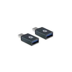 Conceptronic DONN OTG-Adapter für USB-C zu USB-A 2er...