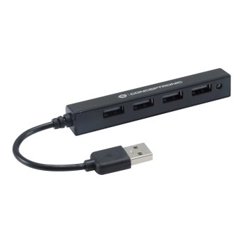 Conceptronic HUBBIES HUBBIES05B - Hub - 4 x USB 2.0 - Desktop