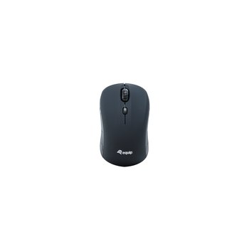 Equip Optische Mini Maus kabellos - Beidhändig - Optisch - RF Wireless - 1600 DPI - Schwarz