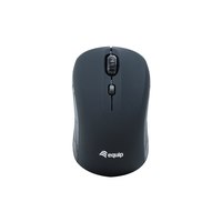 Equip Mini Optical Wireless Mouse - Ambidextrous - Optical - RF Wireless - 1600 DPI - Black