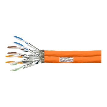 LogiLink CPV0063 - 100 m - Cat7 - S/FTP (S-STP) - Arancione