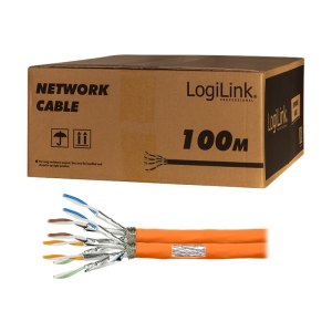 LogiLink CPV0063 - 100 m - Cat7 - S/FTP (S-STP) - Arancione