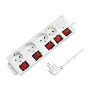 LogiLink Power strip - AC 250 V