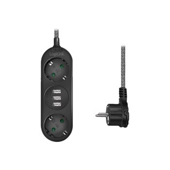 LogiLink Power strip - AC 250 V