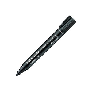 STAEDTLER Lumocolor - Black - Bullet tip - Black - 2 mm -...