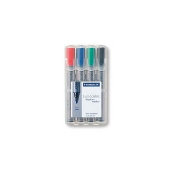 STAEDTLER 356 WP4 - 4 pc(s) - Black - Blue - Green - Red - Grey - Polypropylene (PP) - 2 mm