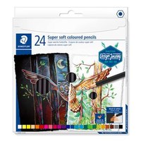 STAEDTLER 149C - Farbstift - superweich - gemischte Farben (Packung mit 24)