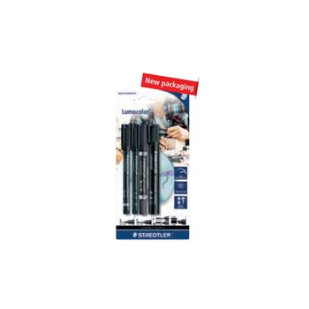 Staedtler 60 BK. Schreibfarben: Schwarz, Produktfarbe: Schwarz. Menge pro Packung: 4 Stück(e)