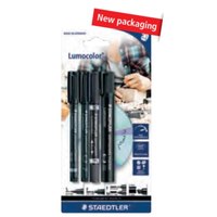 Staedtler 60 BK. Schreibfarben: Schwarz, Produktfarbe: Schwarz. Menge pro Packung: 4 Stück(e)