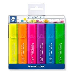 STAEDTLER 364 P WP6 - 6 pc(s) - Multicolour - Figured tip...