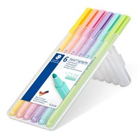 STAEDTLER 362 C - 6 pezzo(i) - Lime - Menta - Pesca - Rosa - Viola - Giallo - Tipo di punta - 1 mm - 4 mm - Inchiostro a base di acqua