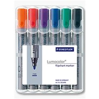 STAEDTLER 356 WP6 - 6 pc(s) - Black - Blue - Green - Orange - Red - Violet - Grey - Polypropylene (PP) - 2 mm