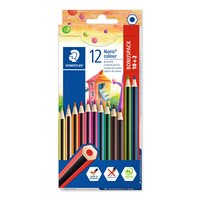 STAEDTLER Noris colour 185 - Black - Blue - Brown - Green - Magenta - Orange - Peach - Purple - Red - Yellow - 12 pc(s)