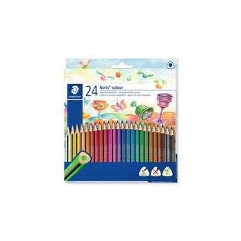 STAEDTLER 187 - Black - Blue - Bordeaux - Brown - Green - Light Blue - Light Green - Light grey - Magenta - Mauve - Orange,... - 24 pc(s)