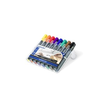 STAEDTLER 352 WP8 - Black - Blue - Brown - Green - Orange - Red - Violet - Yellow - Multicolour - 2 mm - 8 pc(s)