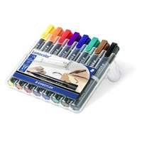 STAEDTLER 352 WP8 - Black - Blue - Brown - Green - Orange - Red - Violet - Yellow - Multicolour - 2 mm - 8 pc(s)